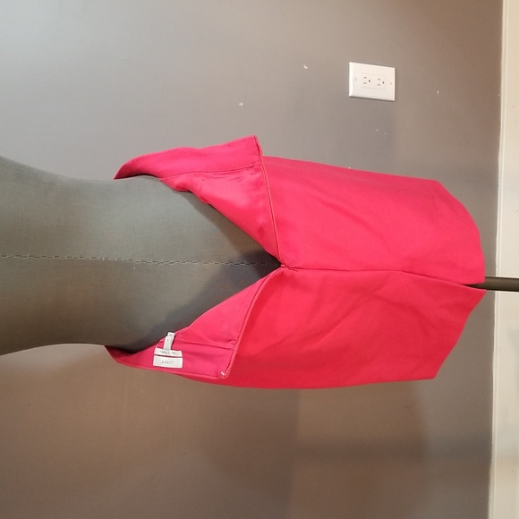 J. Crew No. 2 Pencil skirt size 6. Gorgeous coral colour. Fully lined. Cotton - Picture 5 of 9